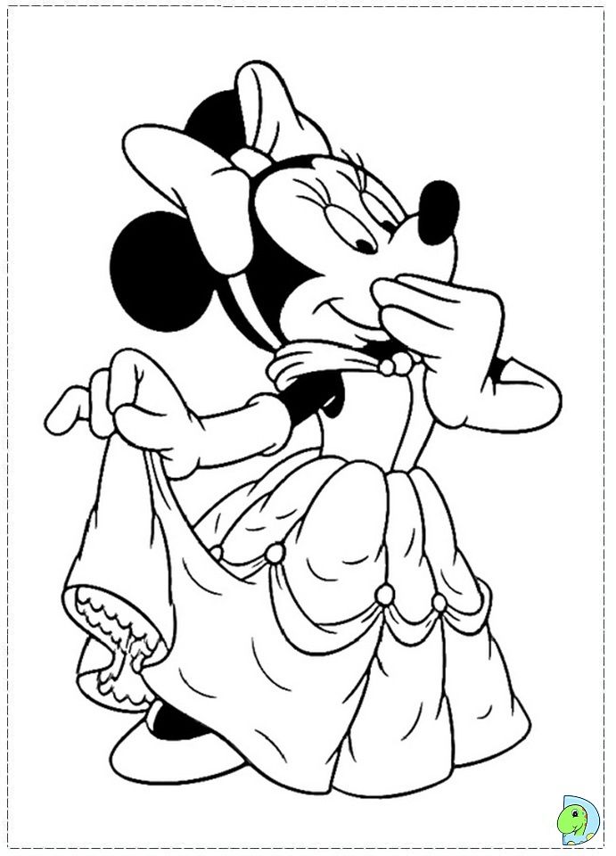 printable mickey and minnie pictures